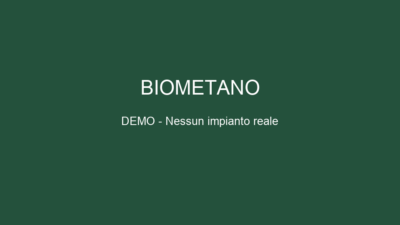 Vendo impianto a biometano — 0,5 MWe